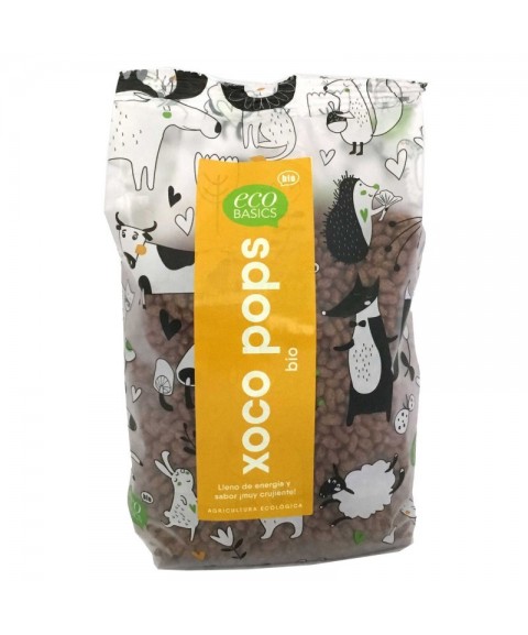 Arroz inflado con chocolate xocopops 300g Ecobasics